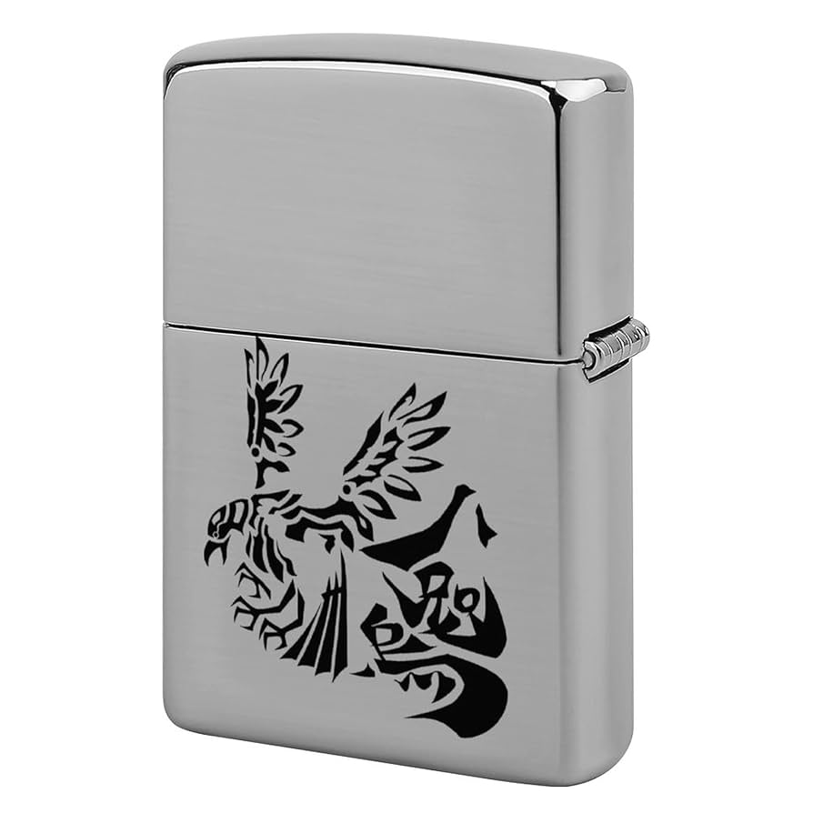 Amazon.co.jp: Zippo兼用ケース 八咫烏 カラス 鳥 ジッポ